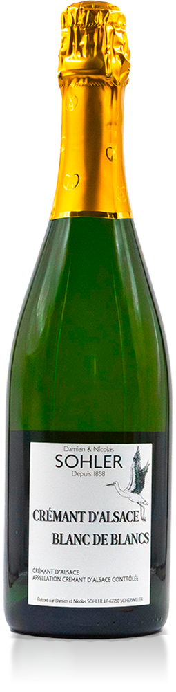 Crémant d'Alsace Blanc de Blancs Damien & Nicolas Sohler