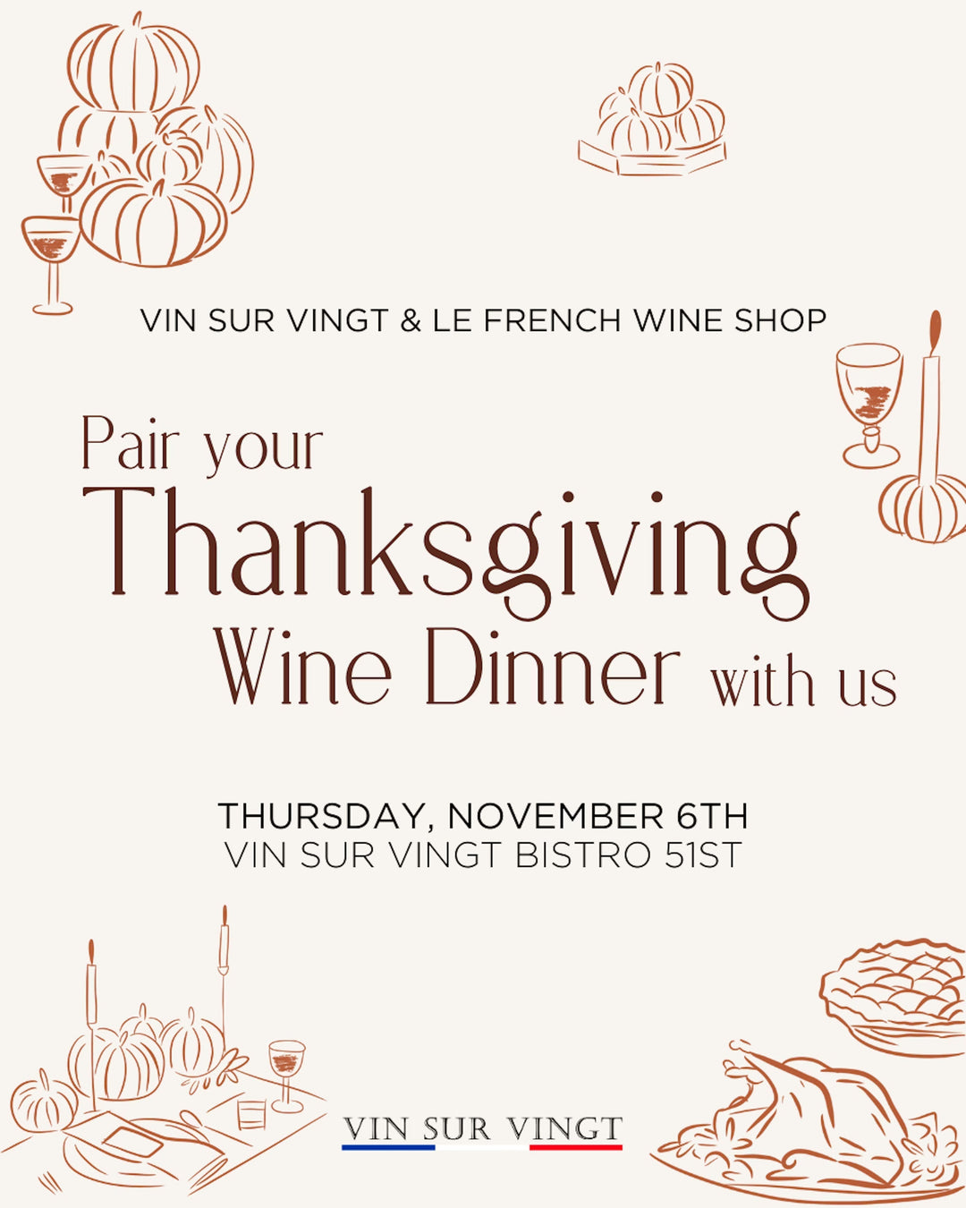 Thanksgiving Wine Dinner