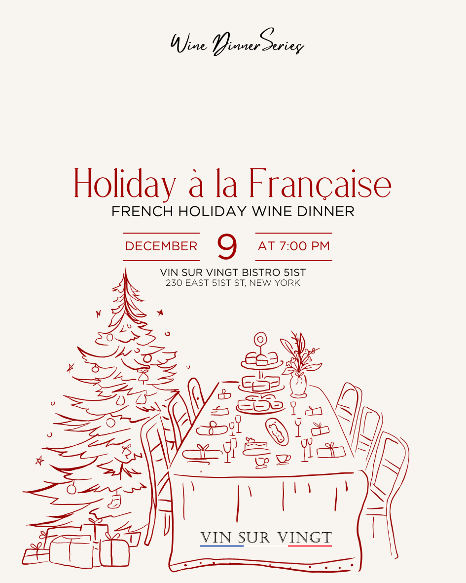 Holiday à la Française Wine Dinner