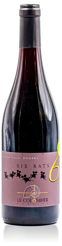 IGP Mediterranee Syrah Six Rats Domaine Le Colombier 2023 750ml