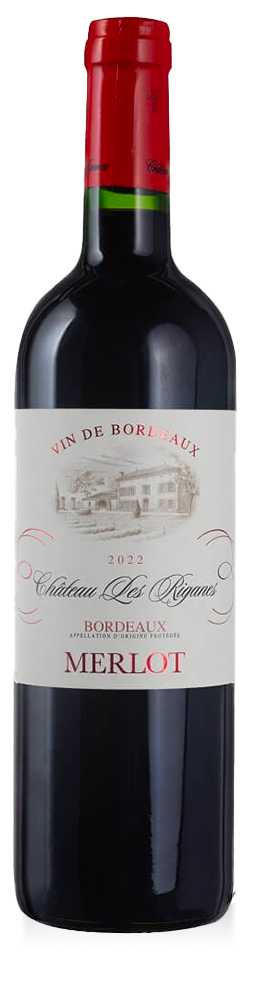 Bordeaux Rouge Kosher Chateau Les Riganes 2022 750ml