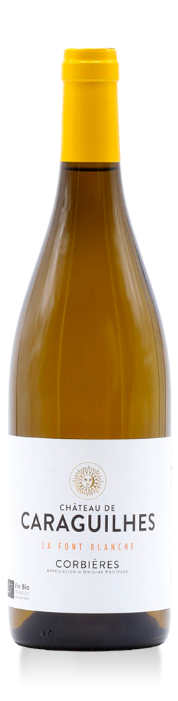 Corbieres Blanc La Font Blanche Chateau De Caraguilhes 2023