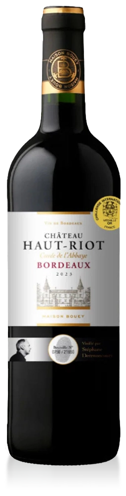 Bordeaux Cuvee de l'Abbaye Chateau Haut Riot 2023 750ml