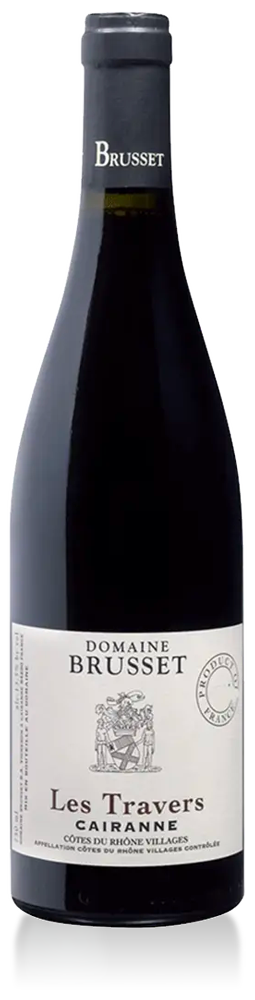 Cotes du Rhone Villages Cairanne Les Travers Domaine Brusset 2023 750ml
