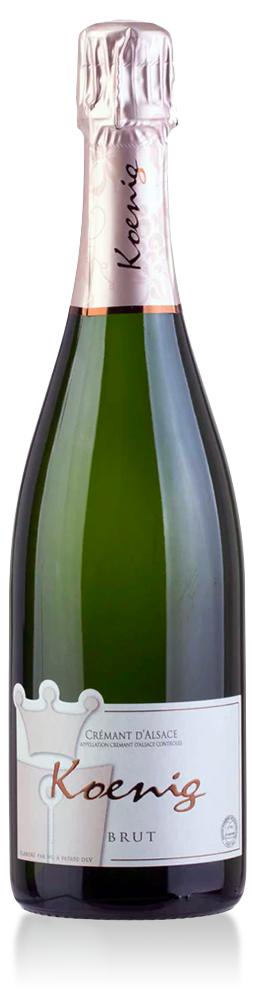 Cremant d'Alsace Brut Kosher Koenig 750ml