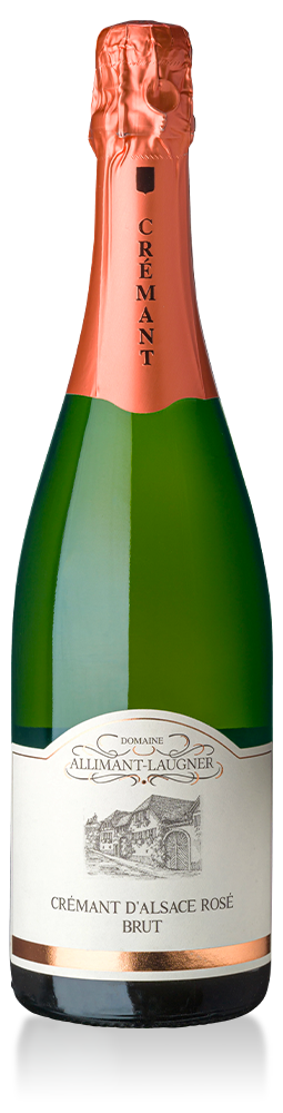 Cremant d'Alsace Brut Rose Domaine Allimant-Laugner 750ml
