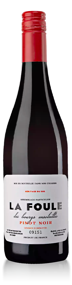 Vin de France Pinot Noir Des Bourgs Ensoleilles La Foule 2024 750ml
