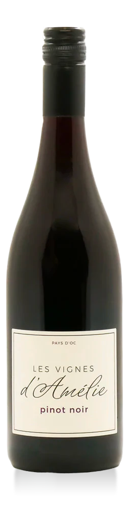 IGP d'Oc Pinot Noir Les Vignes d'Amelie 2023 750ml