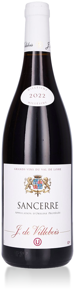 Sancerre Rouge Kosher J. de Villebois 2022 375ml