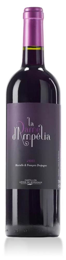 Cotes de Bordeaux Castillon La Dame D'Ampelia Chateau Ampelia 2011 750ml