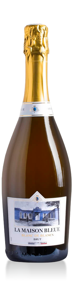 Sparkling Brut Blanc De Blancs Kosher La Maison Bleue 750ml