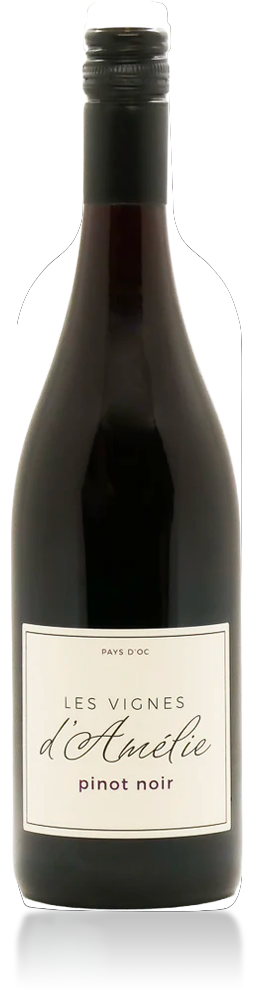 IGP d'Oc Pinot Noir Les Vignes d'Amelie 2023 750ml
