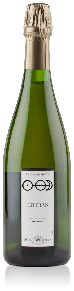 Vin de France Sparkling Brut Nature Esteban La Combe Pilate M.Chapoutier 2020 750ml