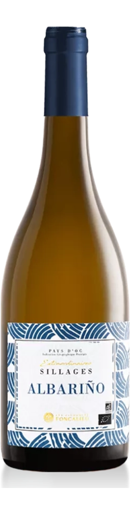 IGP Pays d'Oc Albarino Extraordinaires Sillages Les Vignobles Foncalieu 2025 750ml