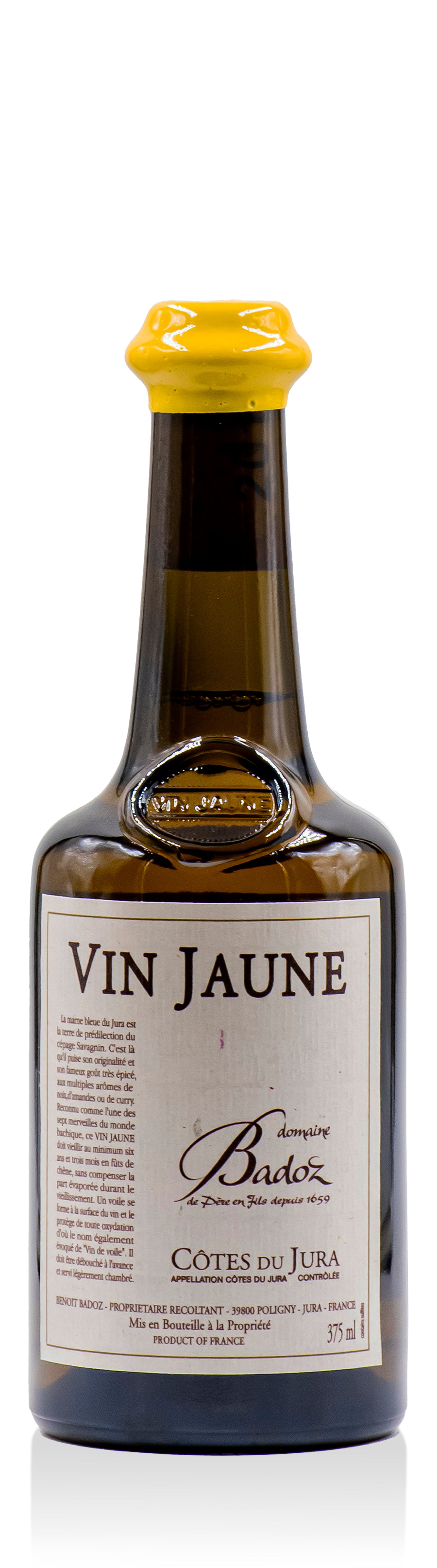 Cotes du Jura Vin Jaune Domaine Badoz